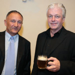 Vladimír Komínek - ředitel SD Partners Ardanas a pan Šuráň - ředitel malých pivovarů